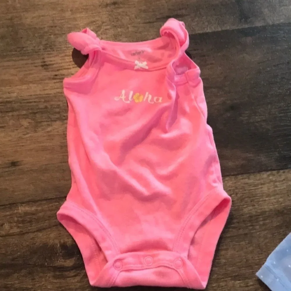 NWOT Bundle Sleeper 2 Onesie One Sleeper Pink